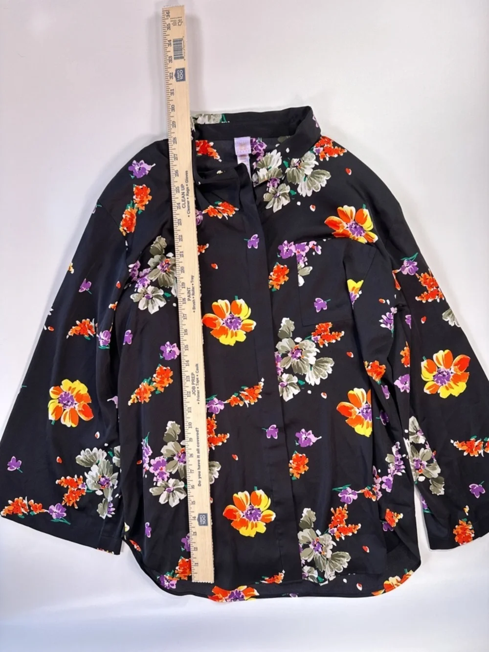 Savage X Fenty Women Night Blooms Satin Sleep Shirt Floral Medium